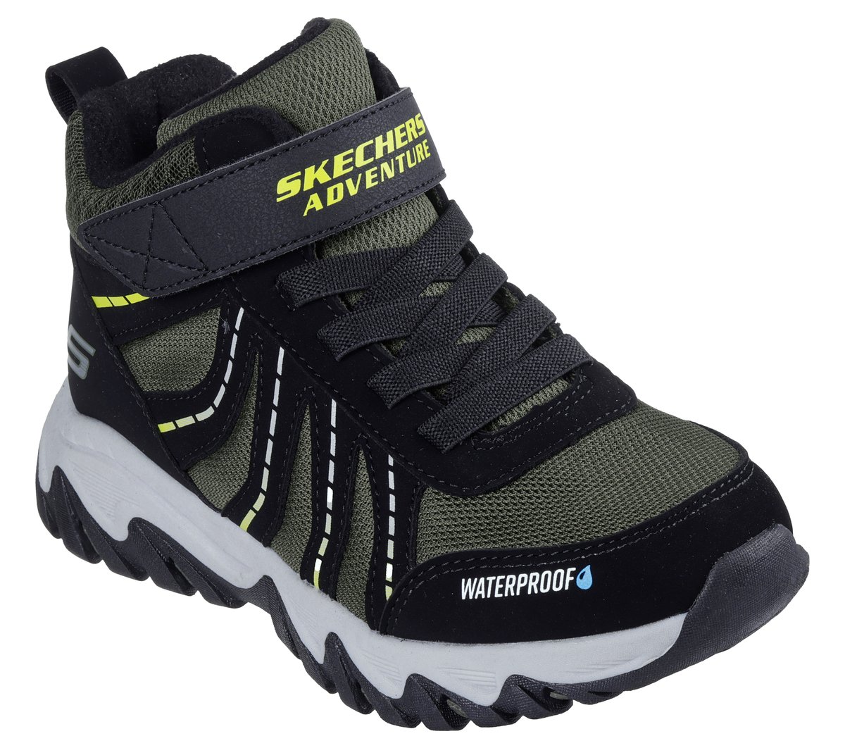 Waterproof: Rugged Ranger - Storm Trail — BLACK / GREEN