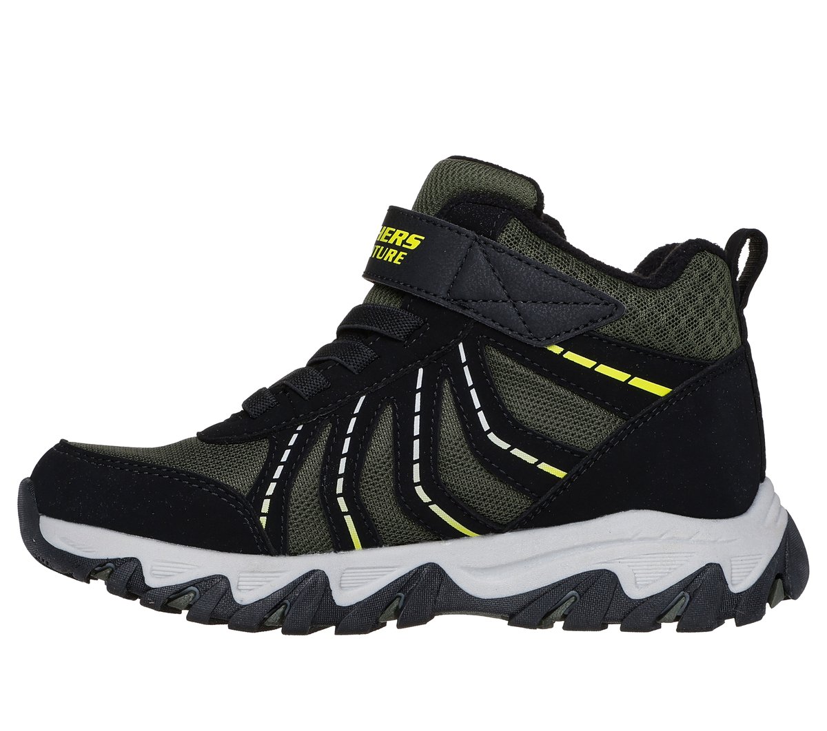 Waterproof: Rugged Ranger - Storm Trail — BLACK / GREEN