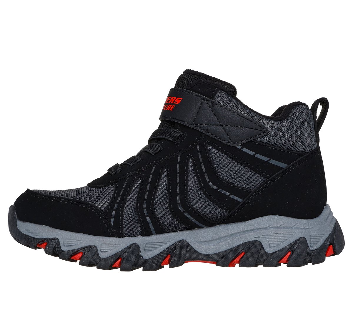 Waterproof: Rugged Ranger - Storm Trail — BLACK / RED