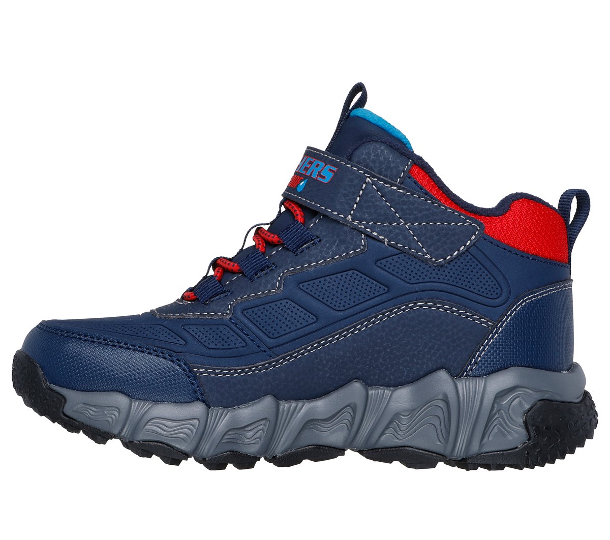 Waterproof: Velocitrek - Rugged-Rush — NAVY / RED