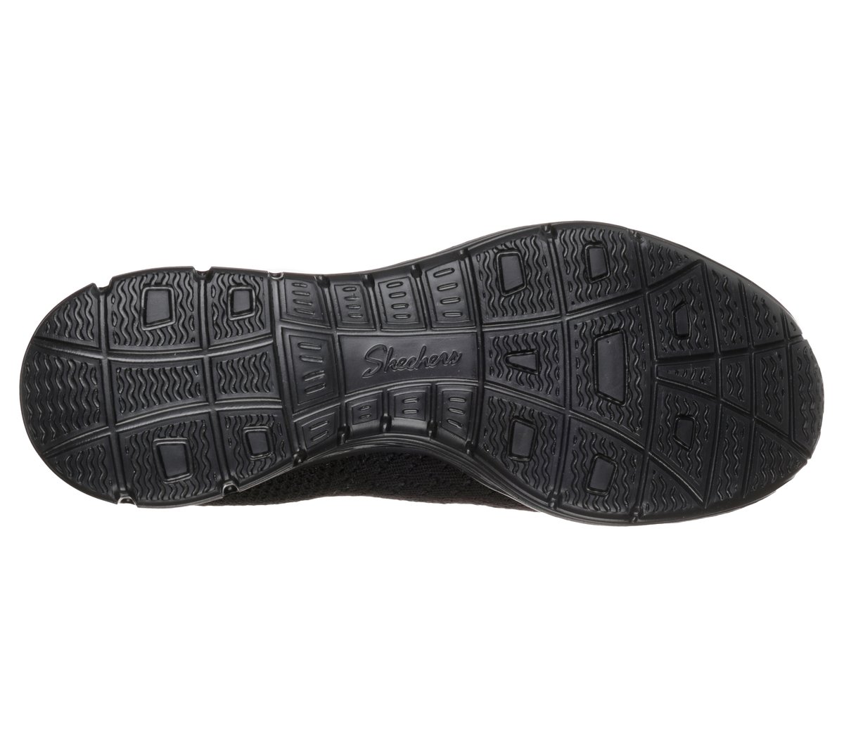 Skechers Seager - Power Hitter Chaussures Moyen Width en Noir, Vegan