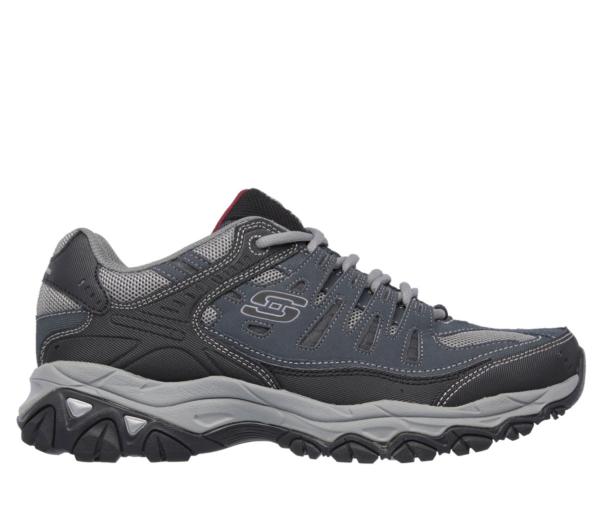 Skechers Mens 10 After Burn M.Fit Restamp Memory Foam Gray 50123 image;width=3000,format=auto/  main image 2