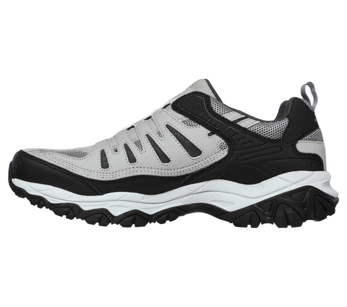 Skechers Afterburn Mens 13 Black Gray Slip On Casual Shoes Sneakers 51866 Men main image 4