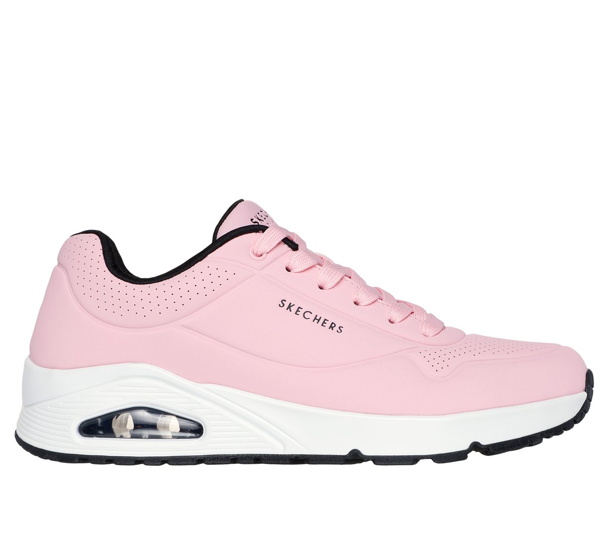 Skechers UNO - Stand On Air en Rosa/Blanco, talla 41