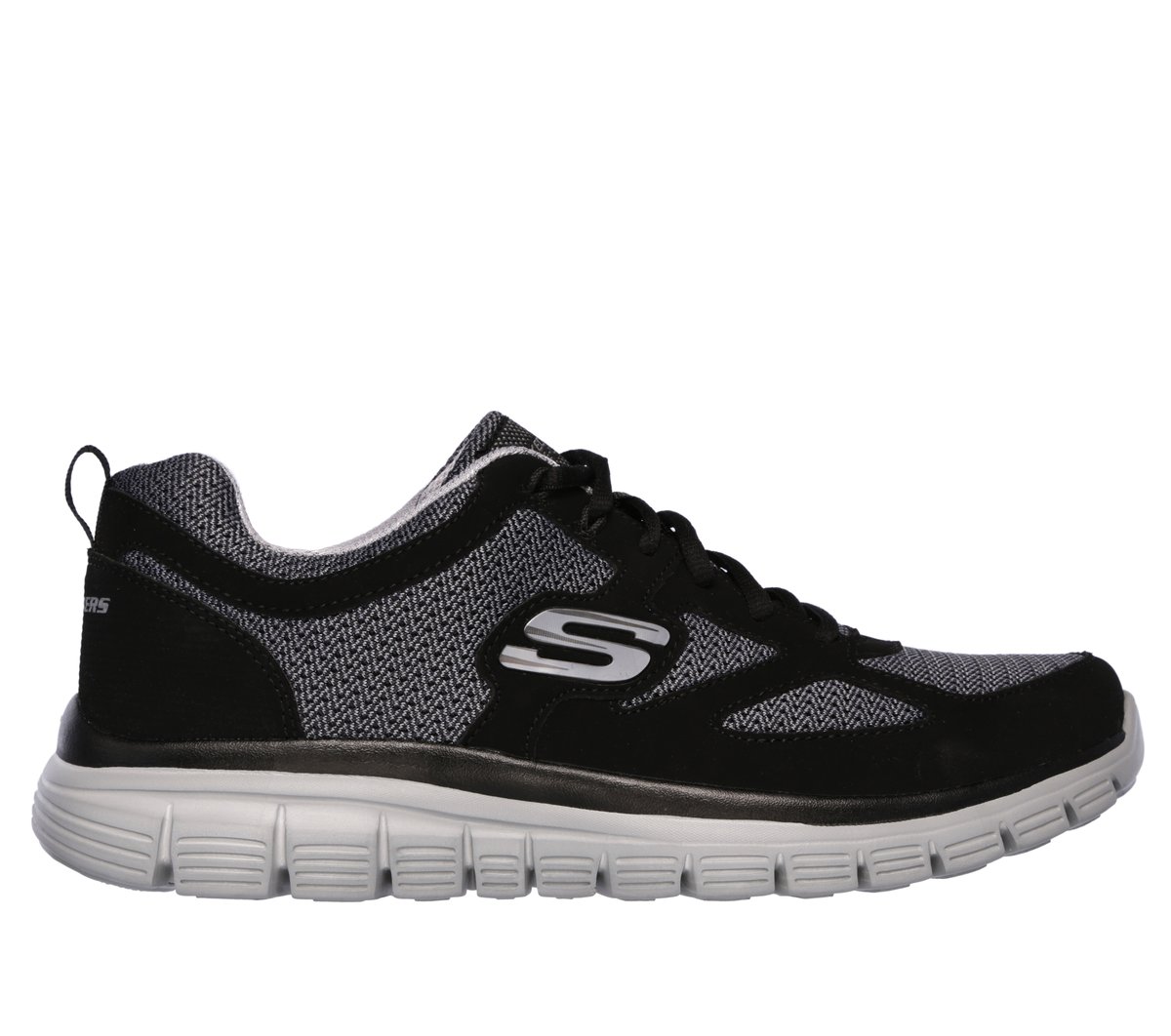 Skechers Burns - Agoura en Negro/Gris, talla 40