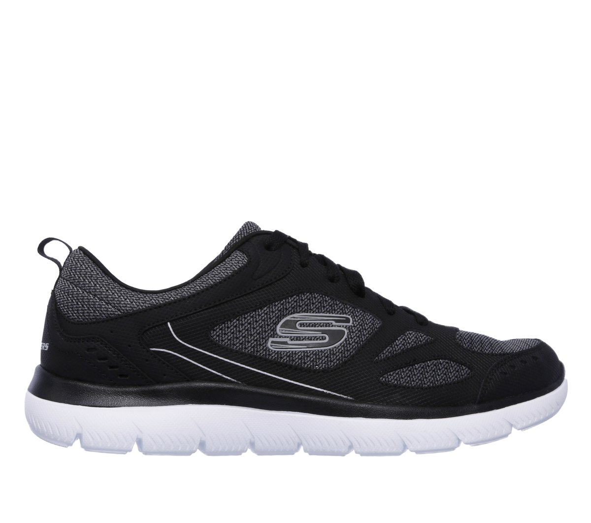 Skechers Summits - South Rim en Negro/Blanca, talla 40
