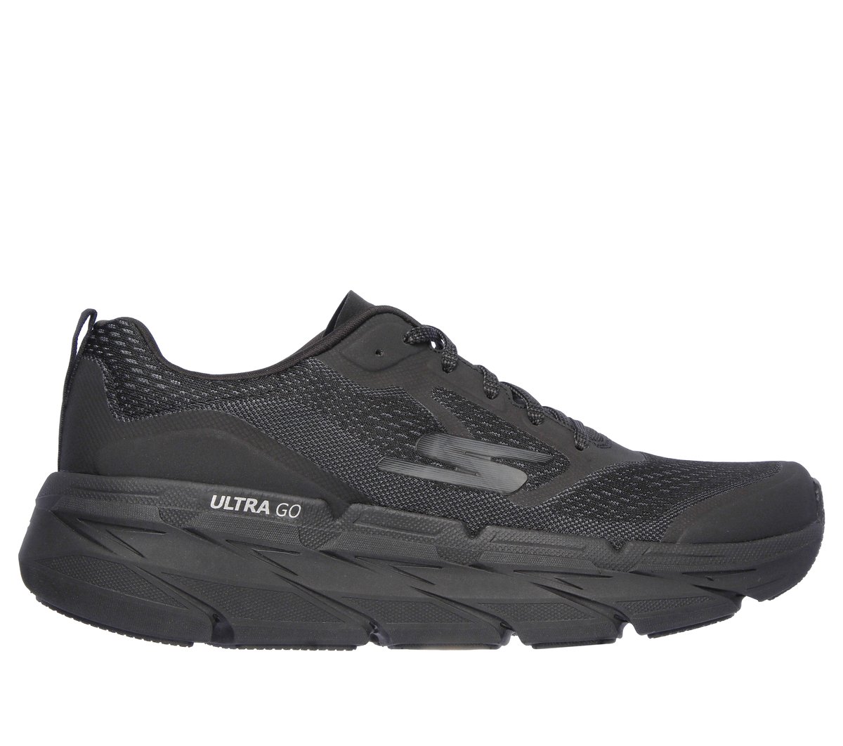 Skechers Max Cushioning Premier - Vantage en Negro/Marengo, talla 43