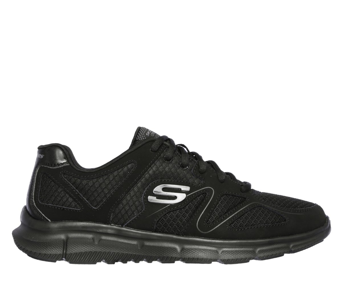 Skechers Verse - Flash Point en Negro, talla 44