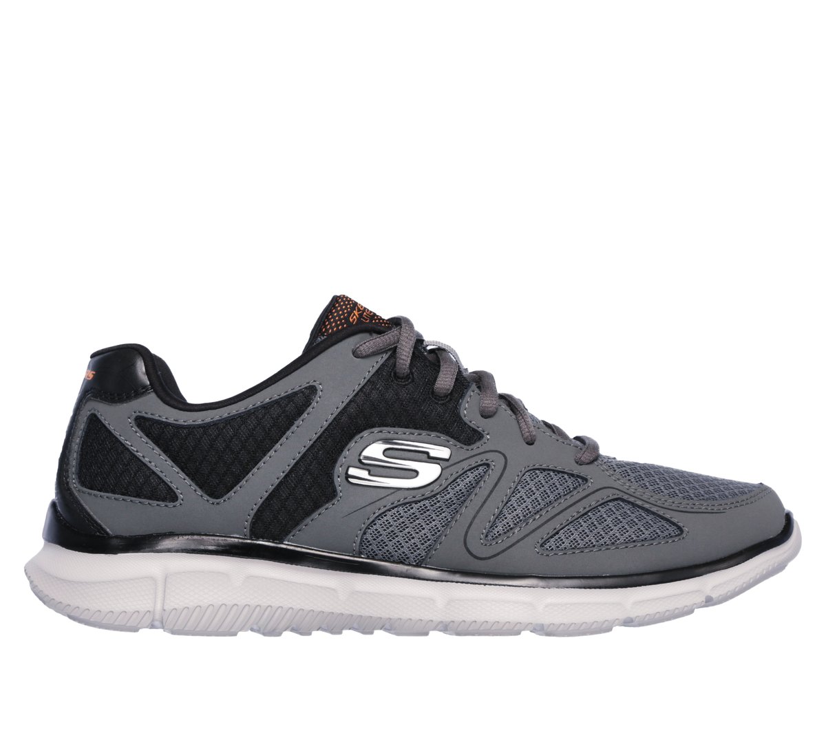 Skechers Verse - Flash Point en Marengo/Naranja, talla 42.5