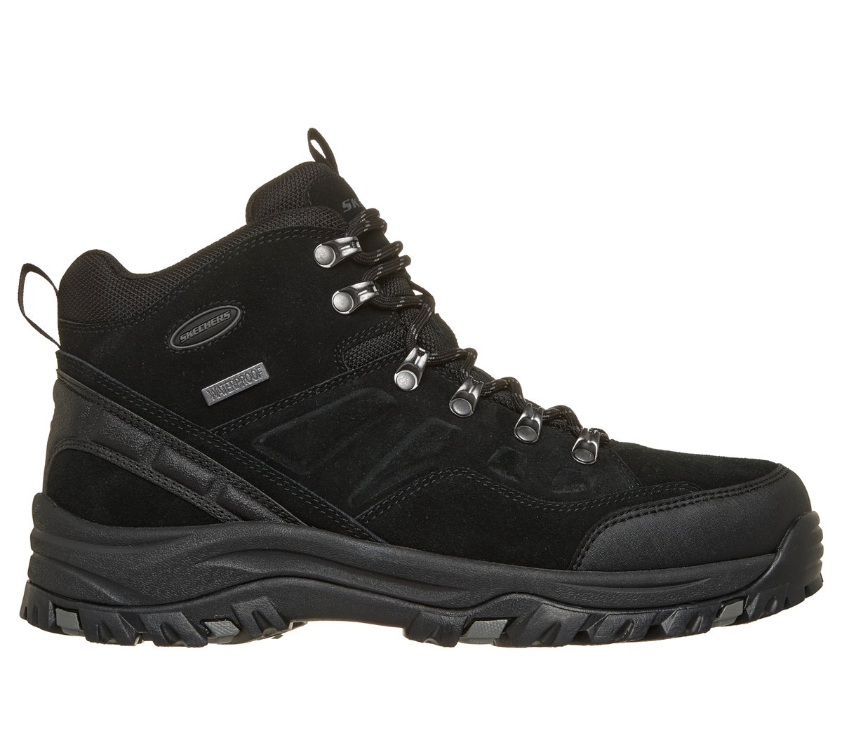 Skechers Waterproof Relaxed Fit Relhommest - Pelmo Chaussures Moyen Width en Noir Pointure 475 110 €