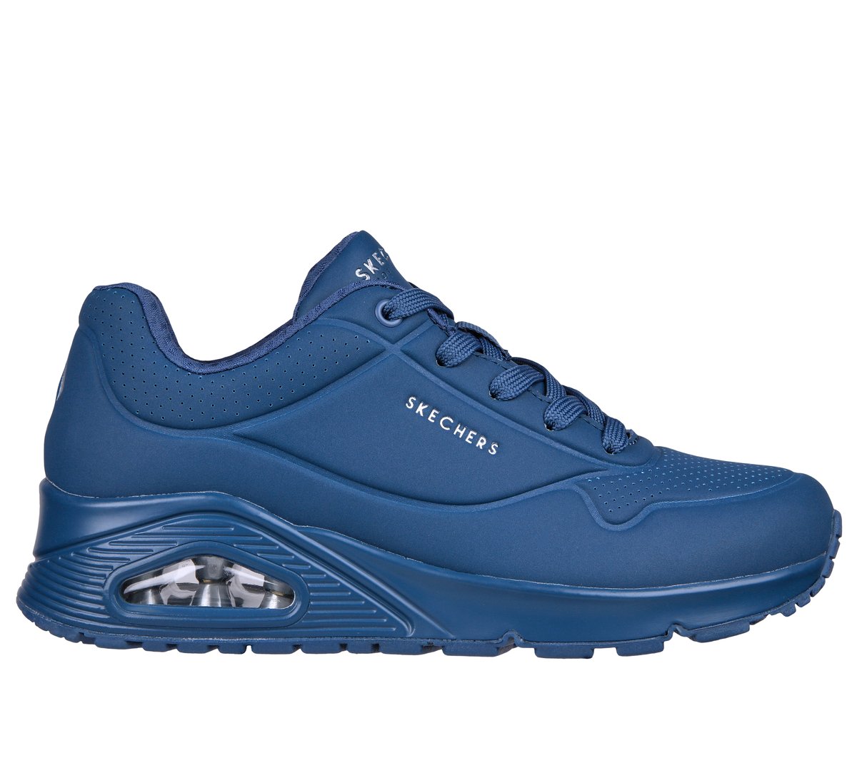 Skechers UNO - Stand on Air en Azul, talla 37.5