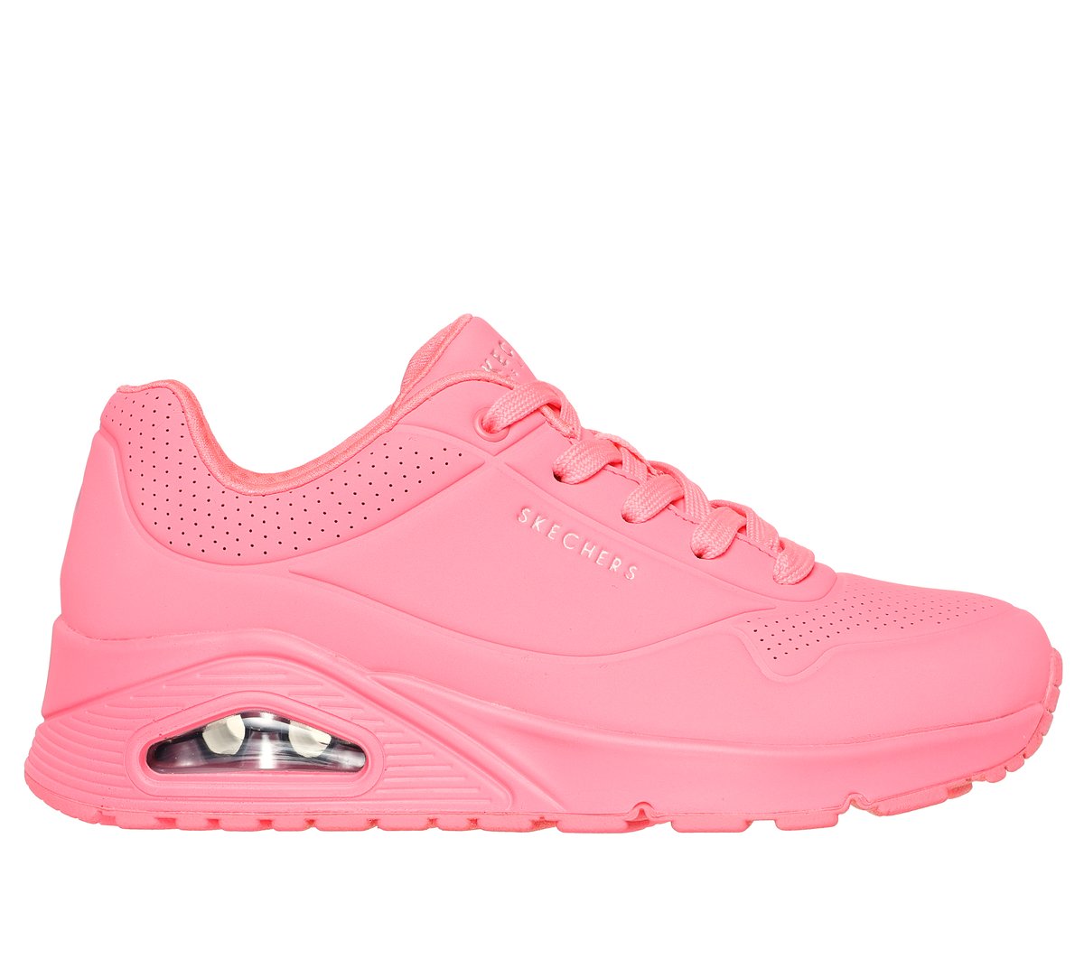 Skechers UNO - Stand on Air en Coral, talla 40