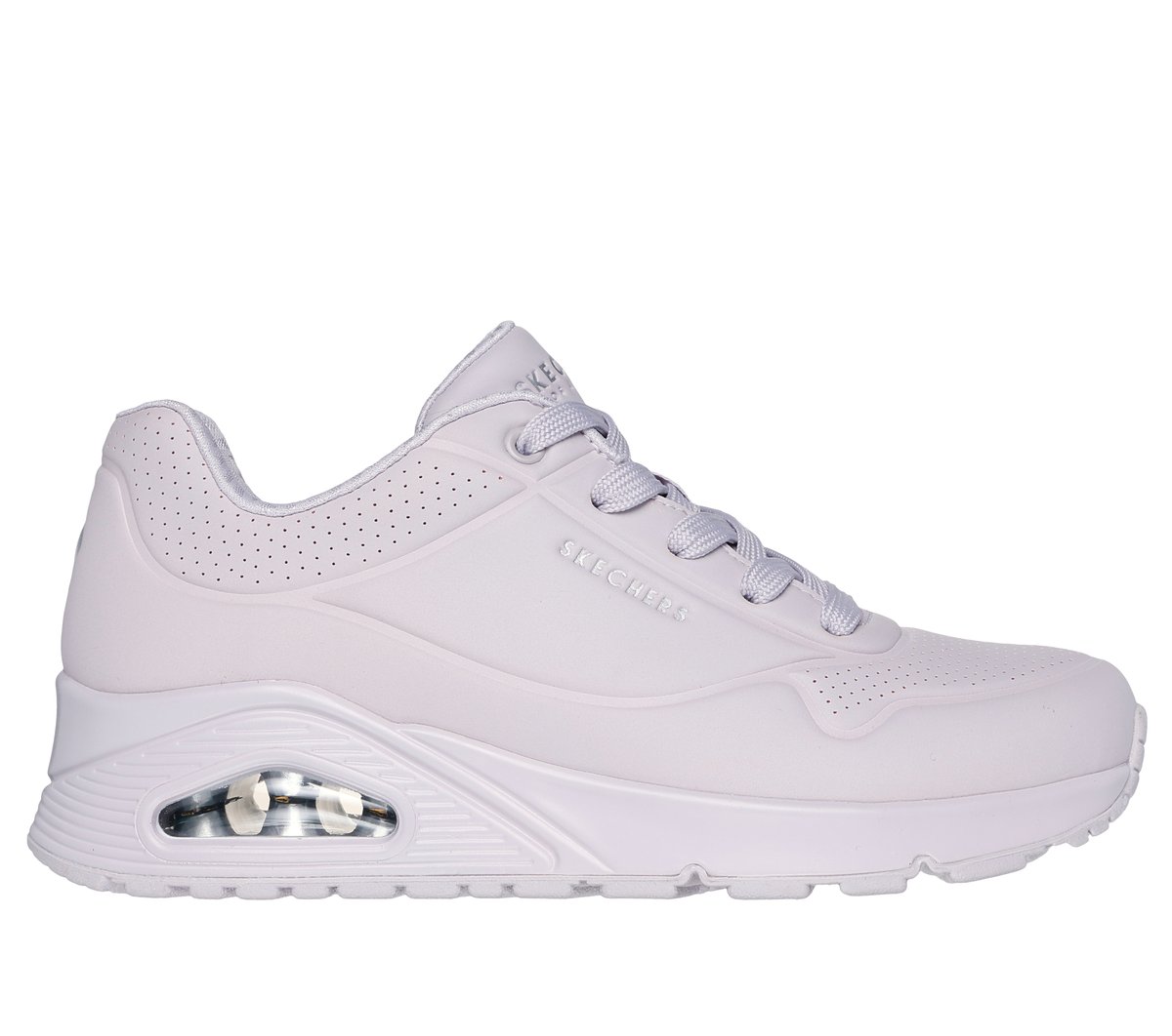 Skechers UNO - Stand on Air en Lavanda, talla 35