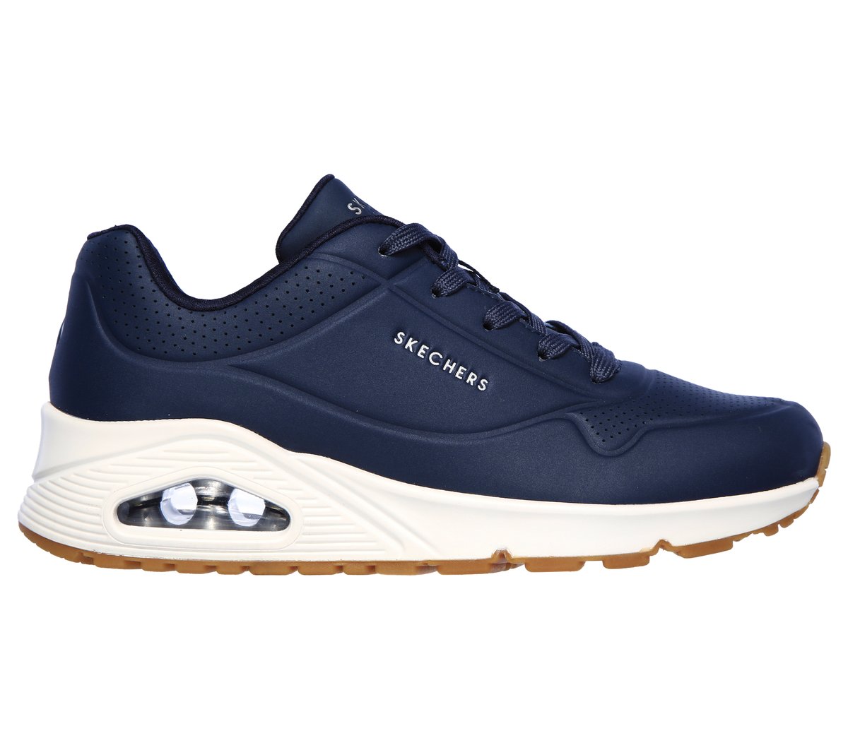 Skechers UNO - Stand on Air en Navy, talla 35.5