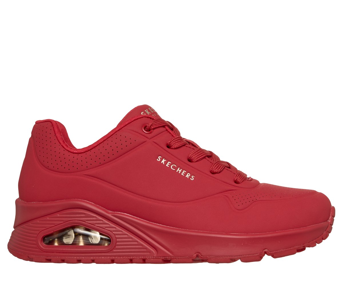 Skechers UNO - Stand on Air en Rojo, talla 37