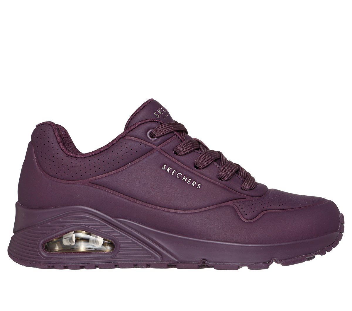 Skechers UNO - Stand on Air en Vino, talla 39