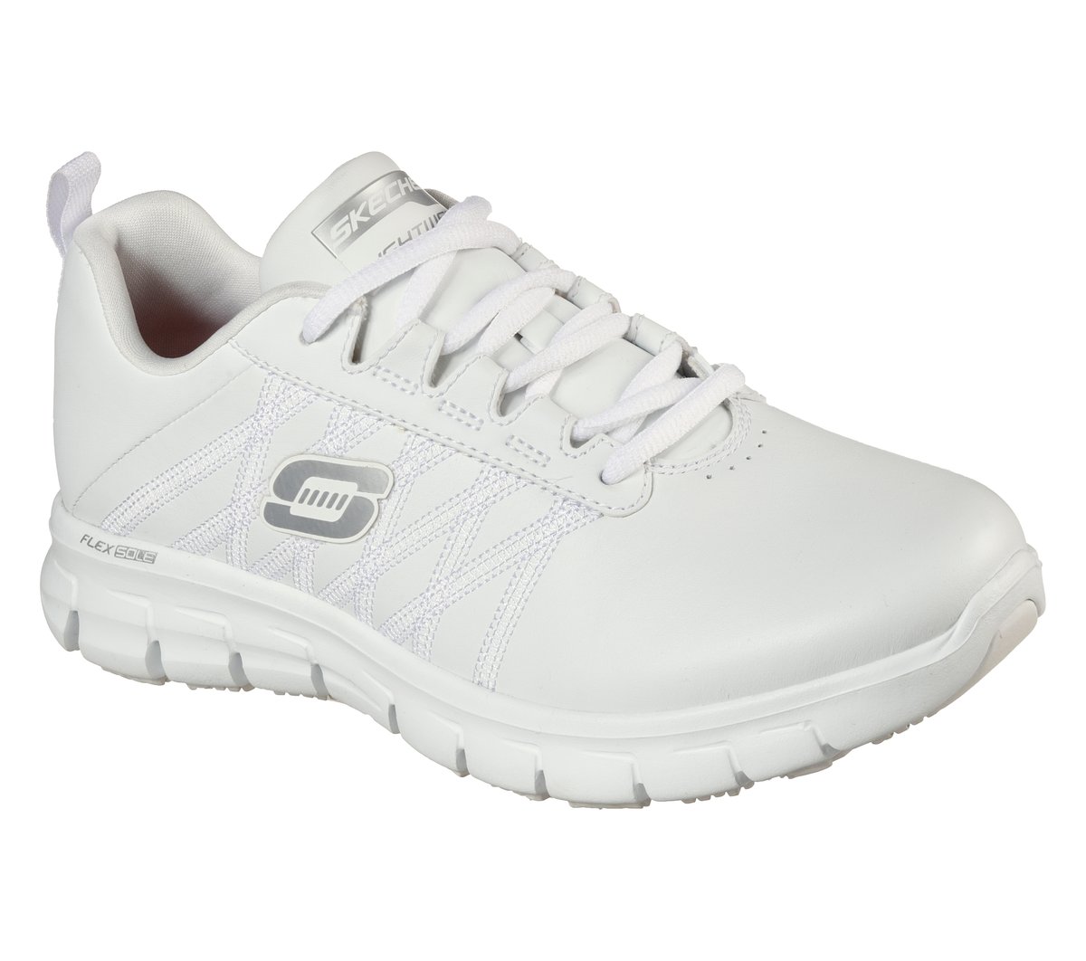 Skechers Work Relaxed Fit: Sure Track - Erath en Blanca, talla 39