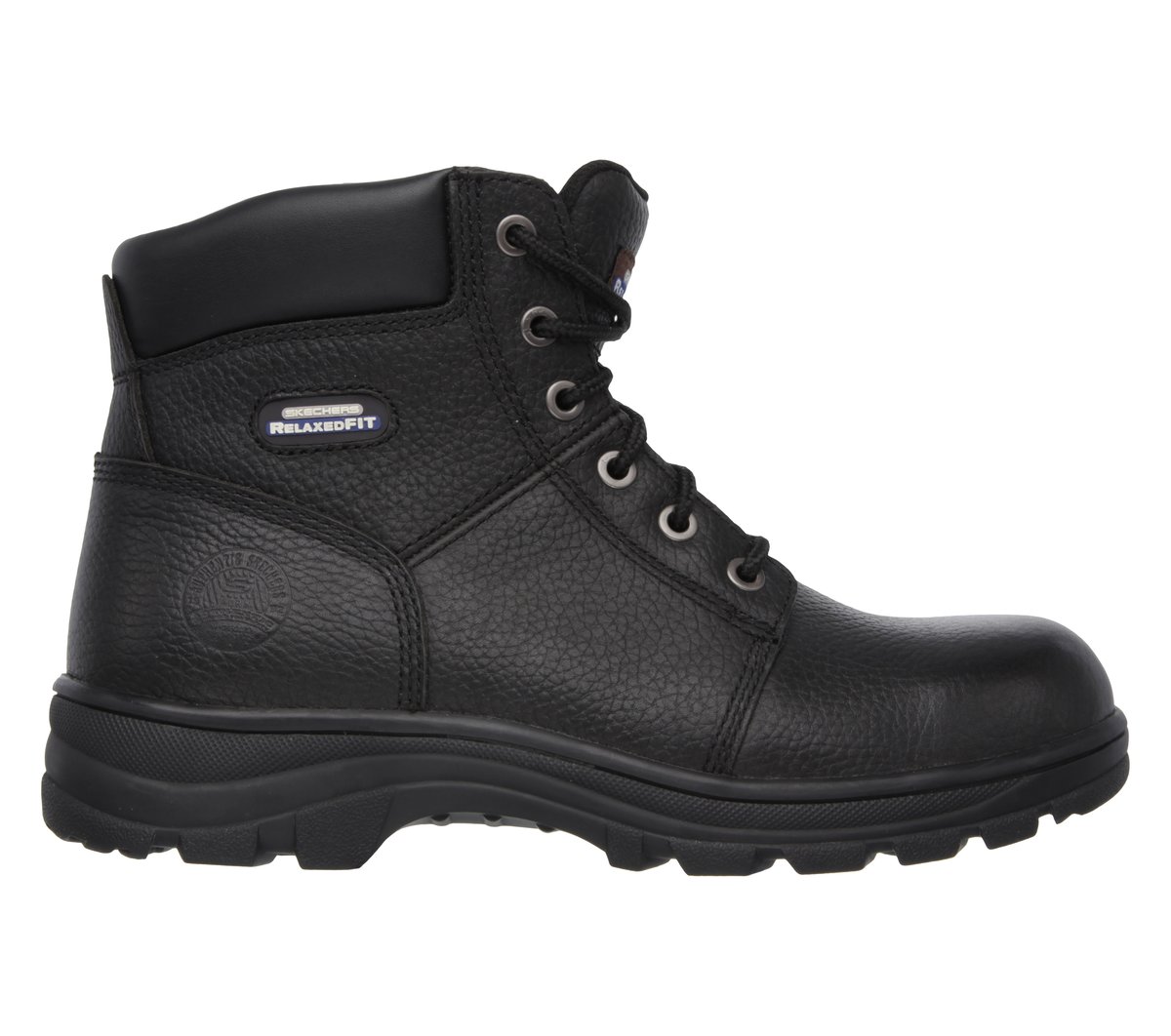 Skechers Work Relaxed Fit: Workshire ST en Negro, talla 41