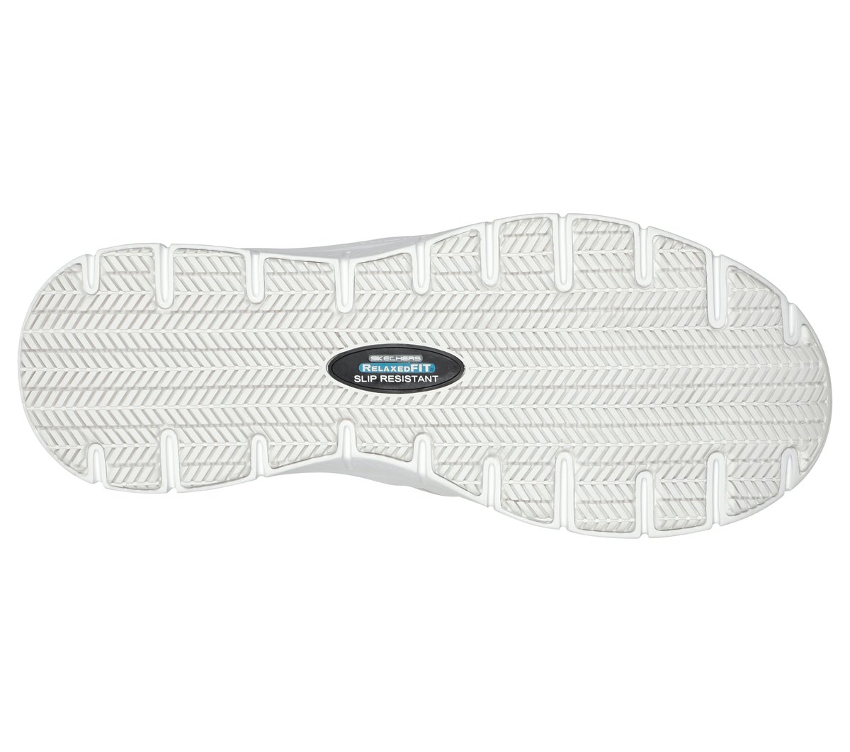 Work Slip-Resistant Relaxed Fit: Flex Advantage - Bronwood — WHITE