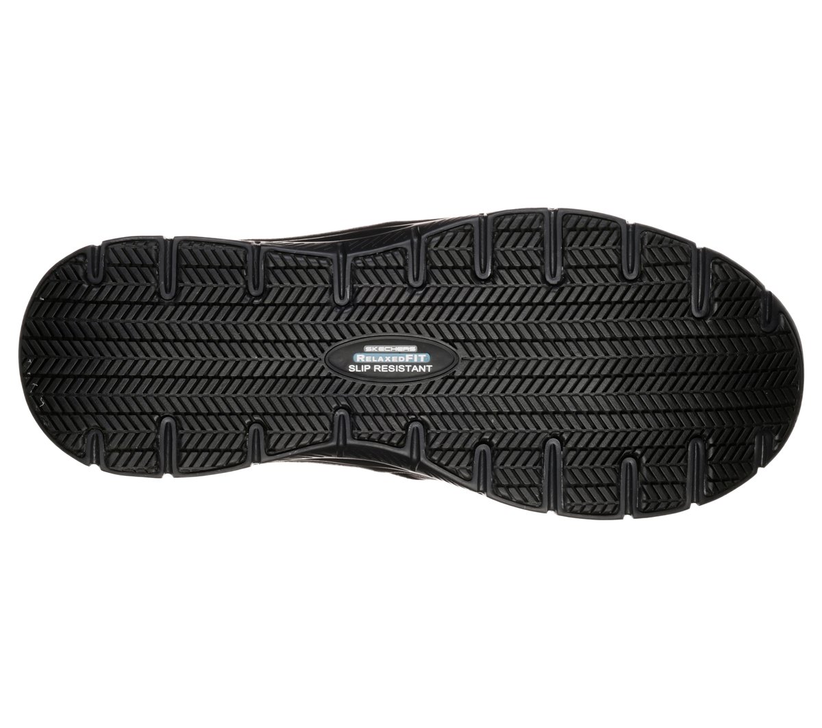 Work Slip-Resistant Relaxed Fit: Flex Advantage - Bronwood — BLACK