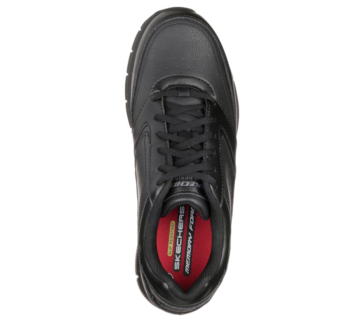 Work Slip-Resistant Relaxed Fit: Nampa — BLACK