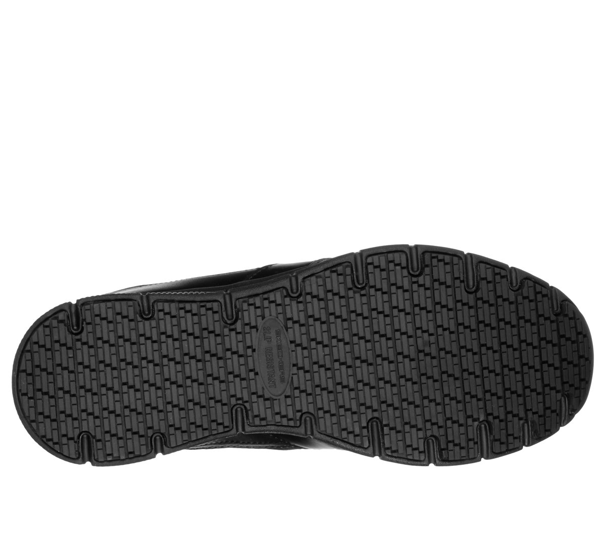 Work Slip-Resistant Relaxed Fit: Nampa — BLACK