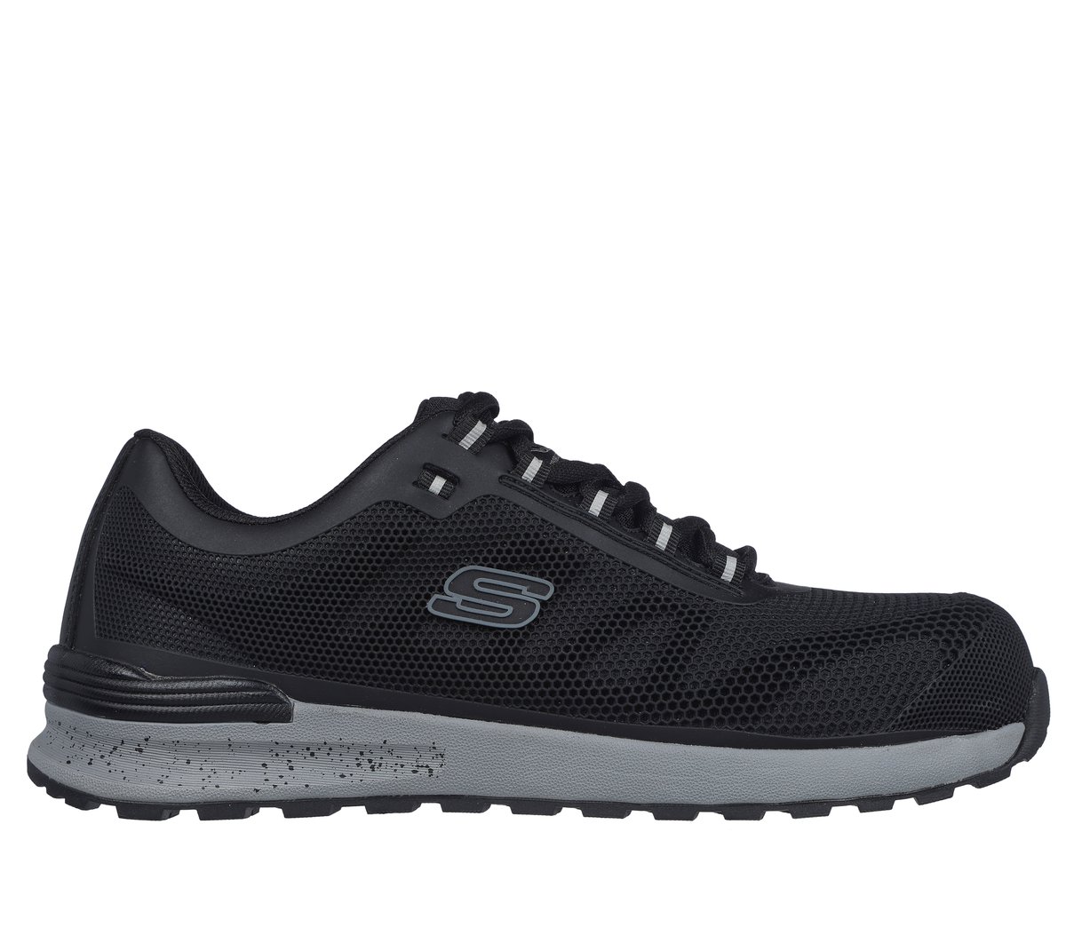 Skechers Work: Bulklin Comp Toe en Negro, talla 46