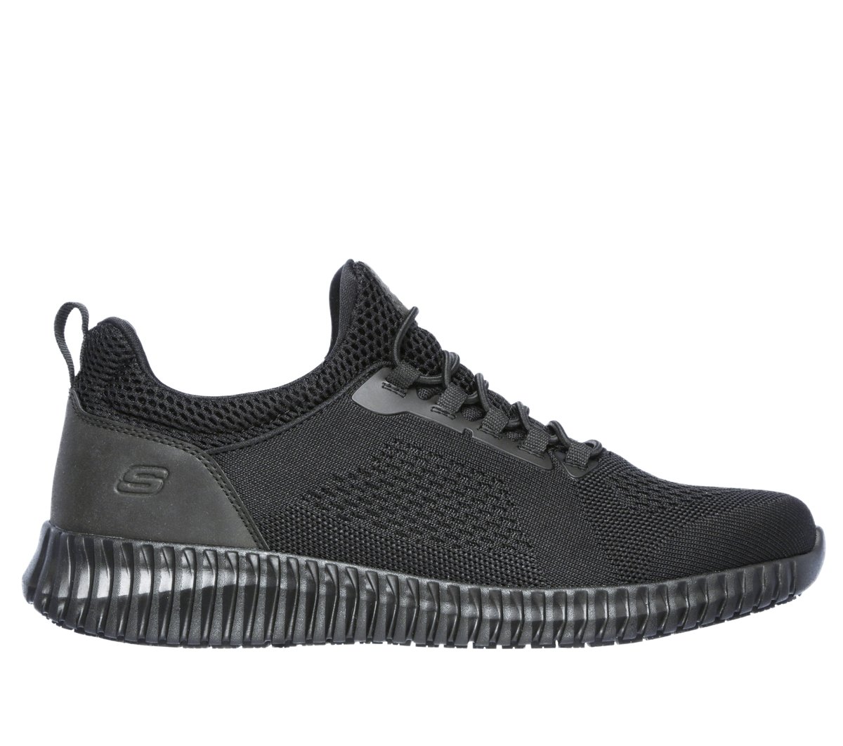Skechers Work Relaxed Fit: Cessnock SR en Negro, talla 40