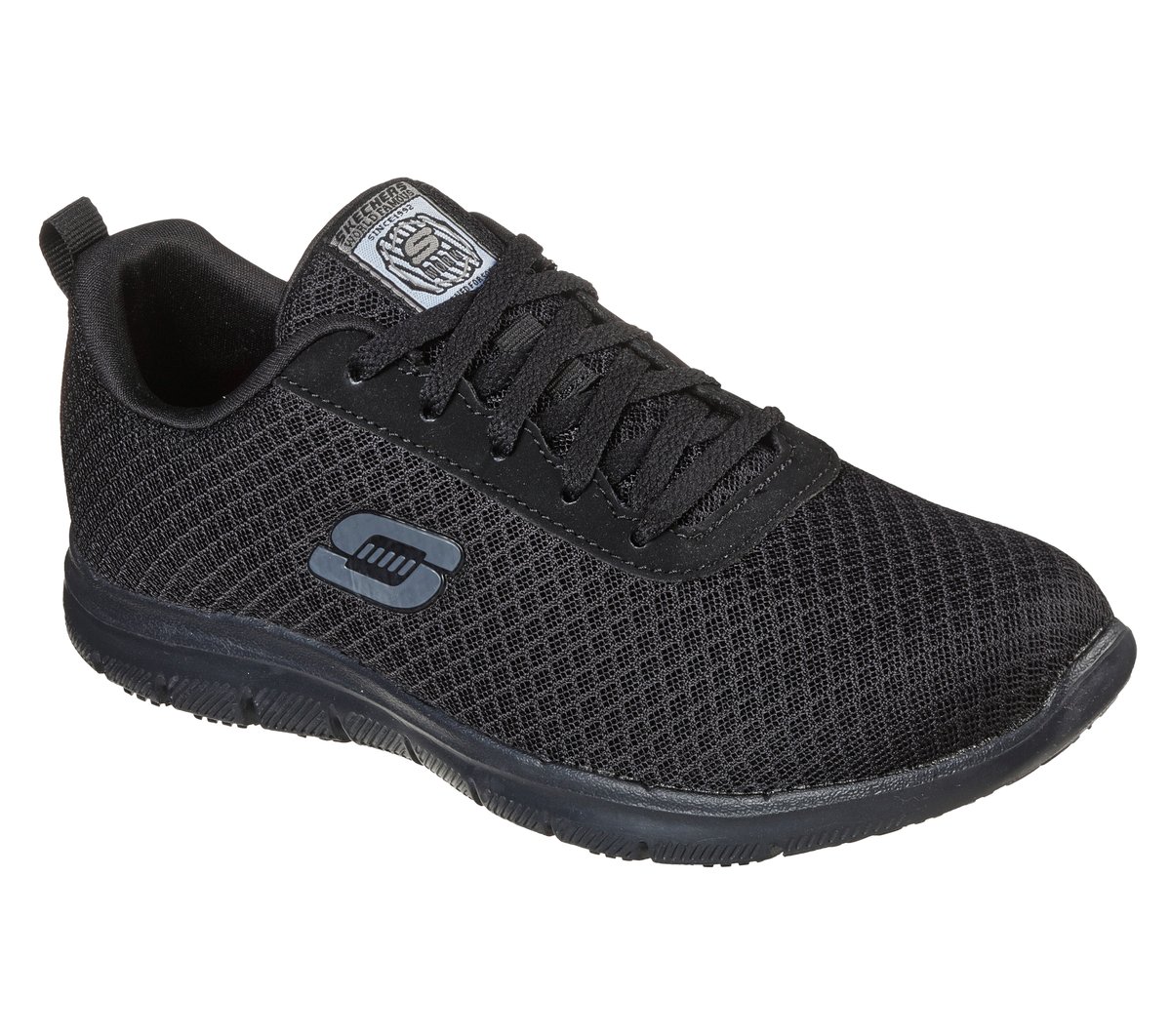 Work Slip-Resistant Relaxed Fit: Ghenter - Bronaugh — BLACK