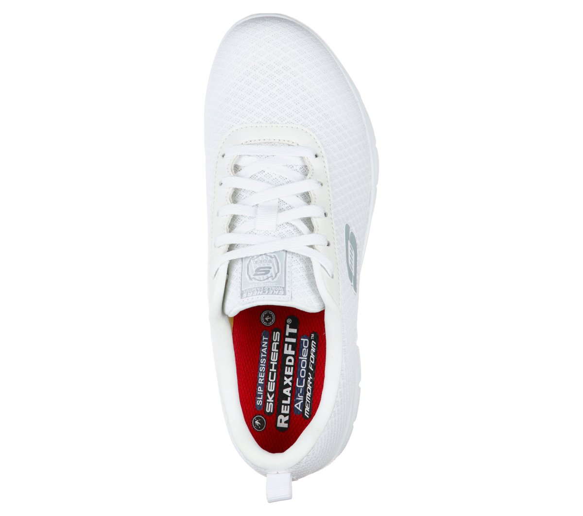 Work Slip-Resistant Relaxed Fit: Ghenter - Bronaugh — WHITE