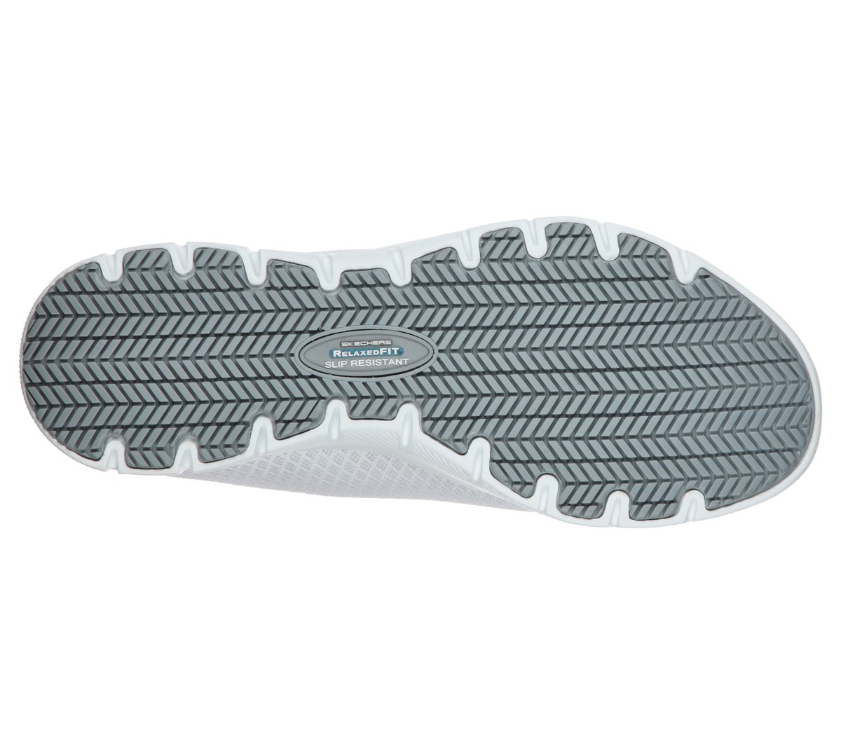 Work Slip-Resistant Relaxed Fit: Ghenter - Bronaugh — WHITE