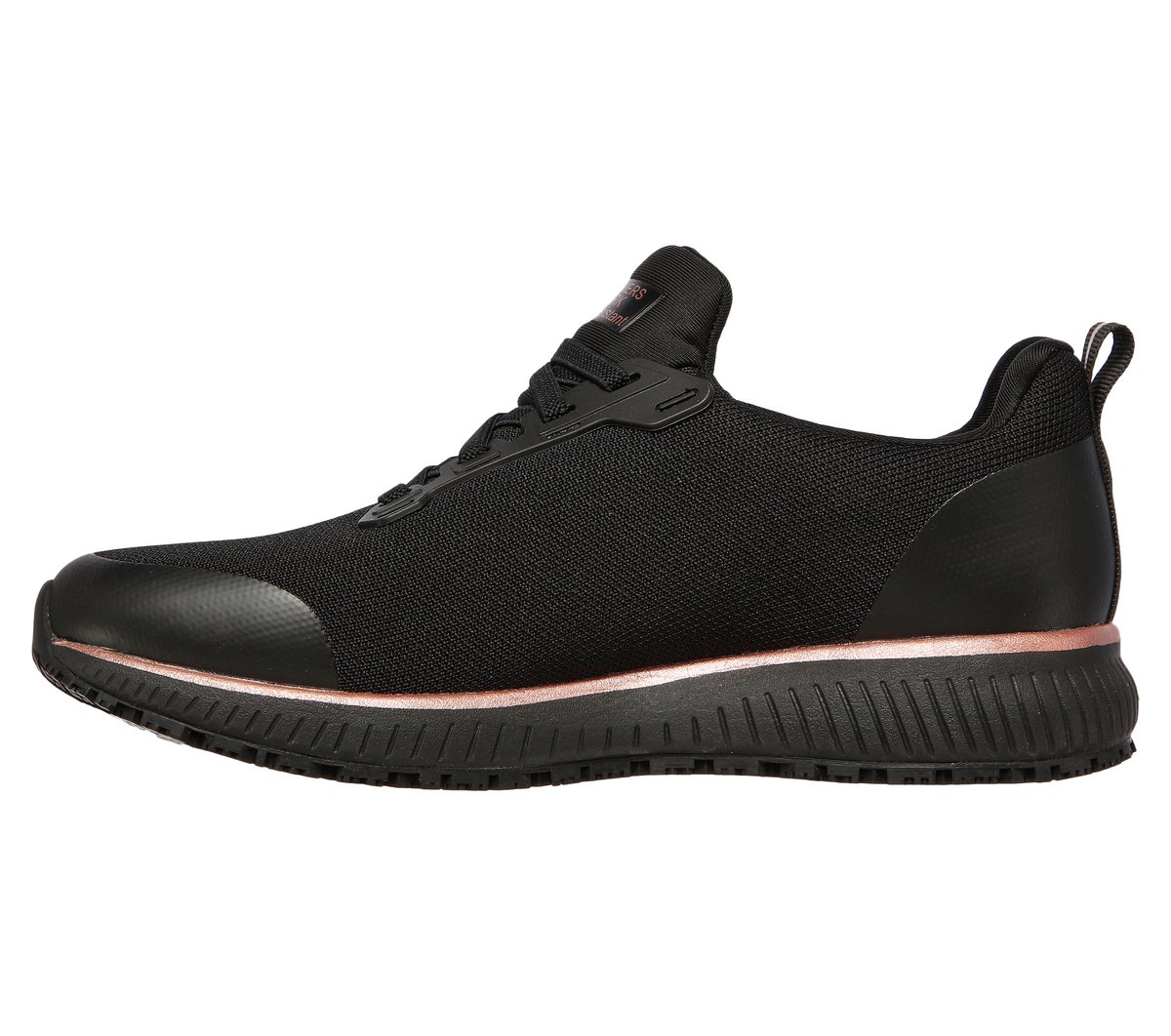 Work Slip-Resistant: Squad — BLACK / ROSE GOLD