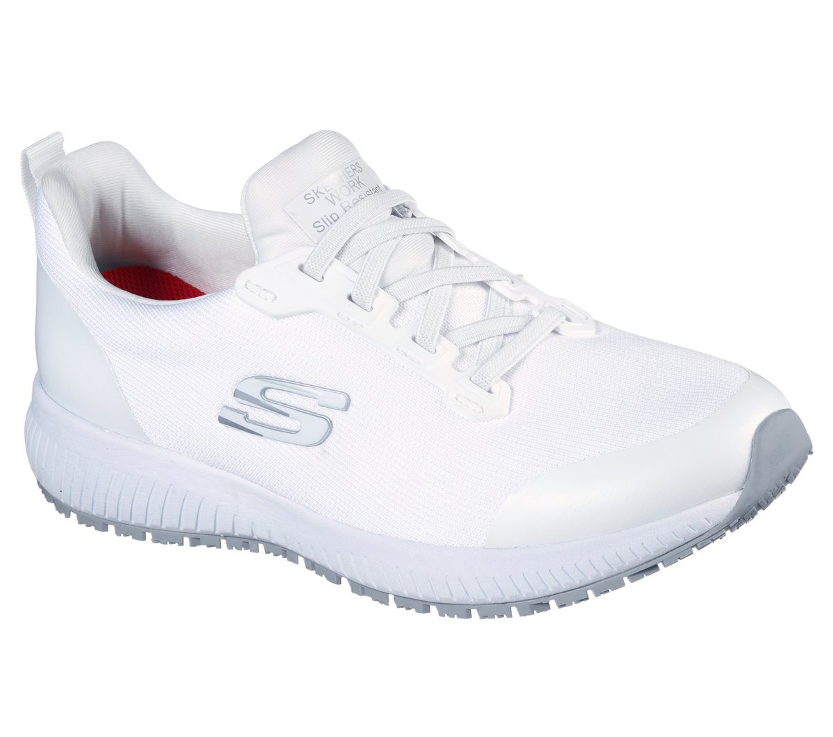 Work Slip-Resistant: Squad — WHITE