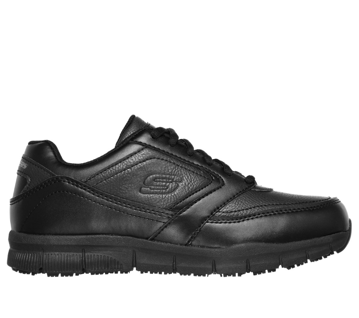 Work Slip-Resistant Relaxed Fit: Nampa - Wyola — BLACK