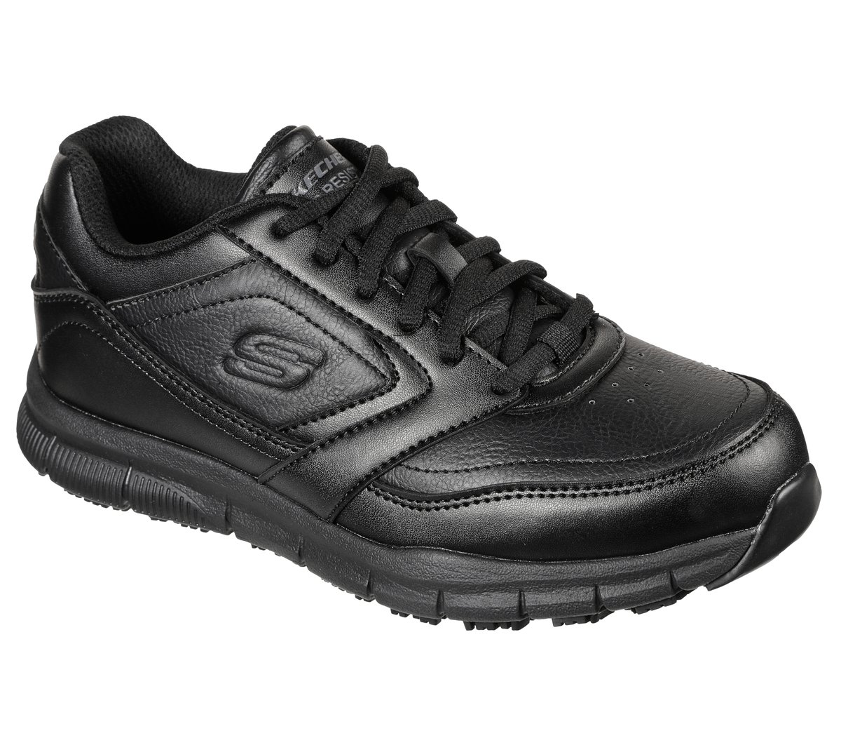 Work Slip-Resistant Relaxed Fit: Nampa - Wyola — BLACK