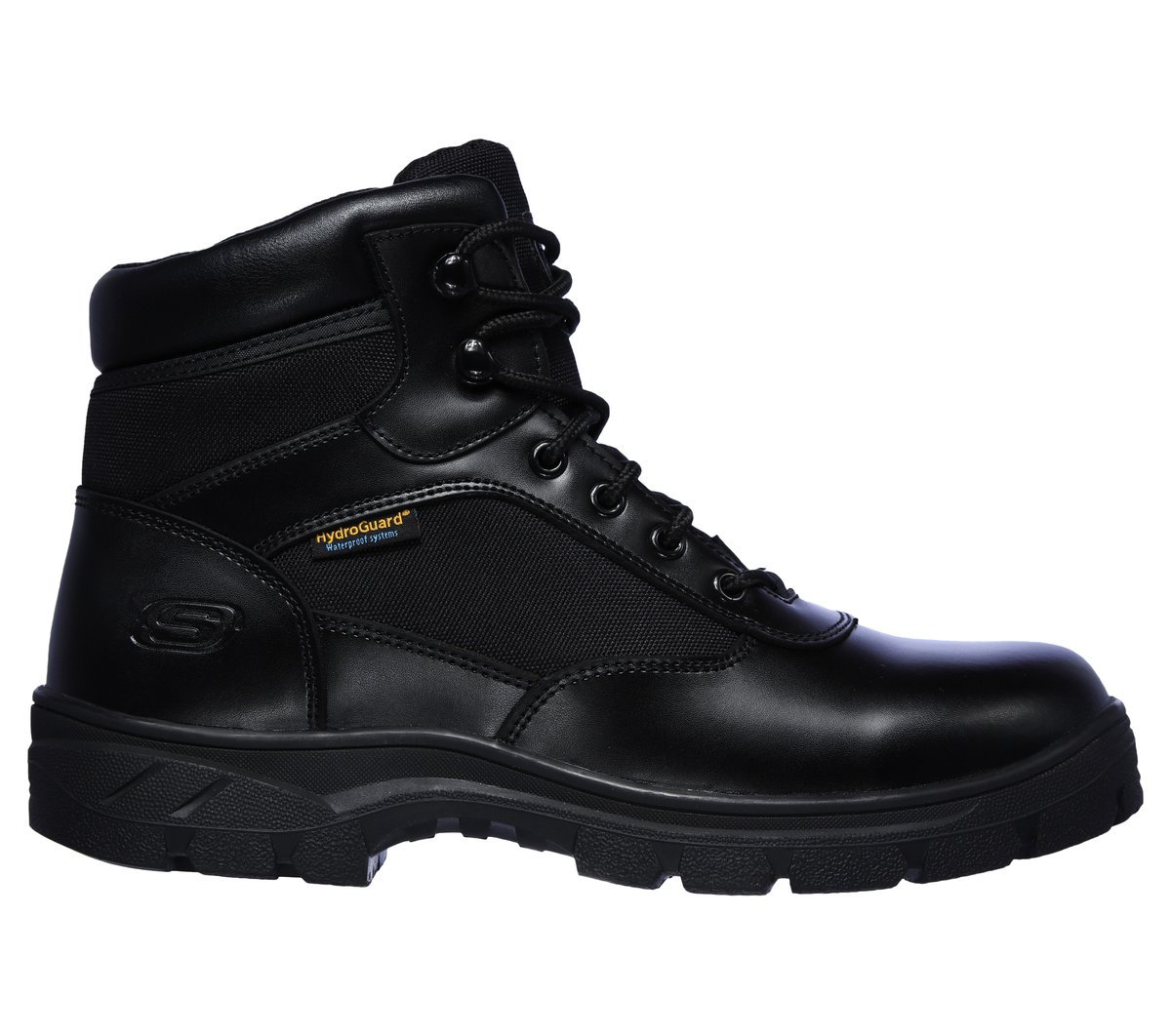 Skechers Work Relaxed Fit: Wascana - Benen WP Tactical en Negro, talla 44