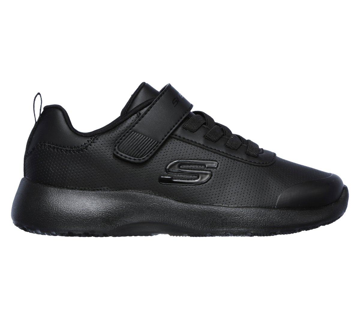 Skechers Boys Black 'S Dynamight - Day School Sneaker In Size 10 | Synthetic