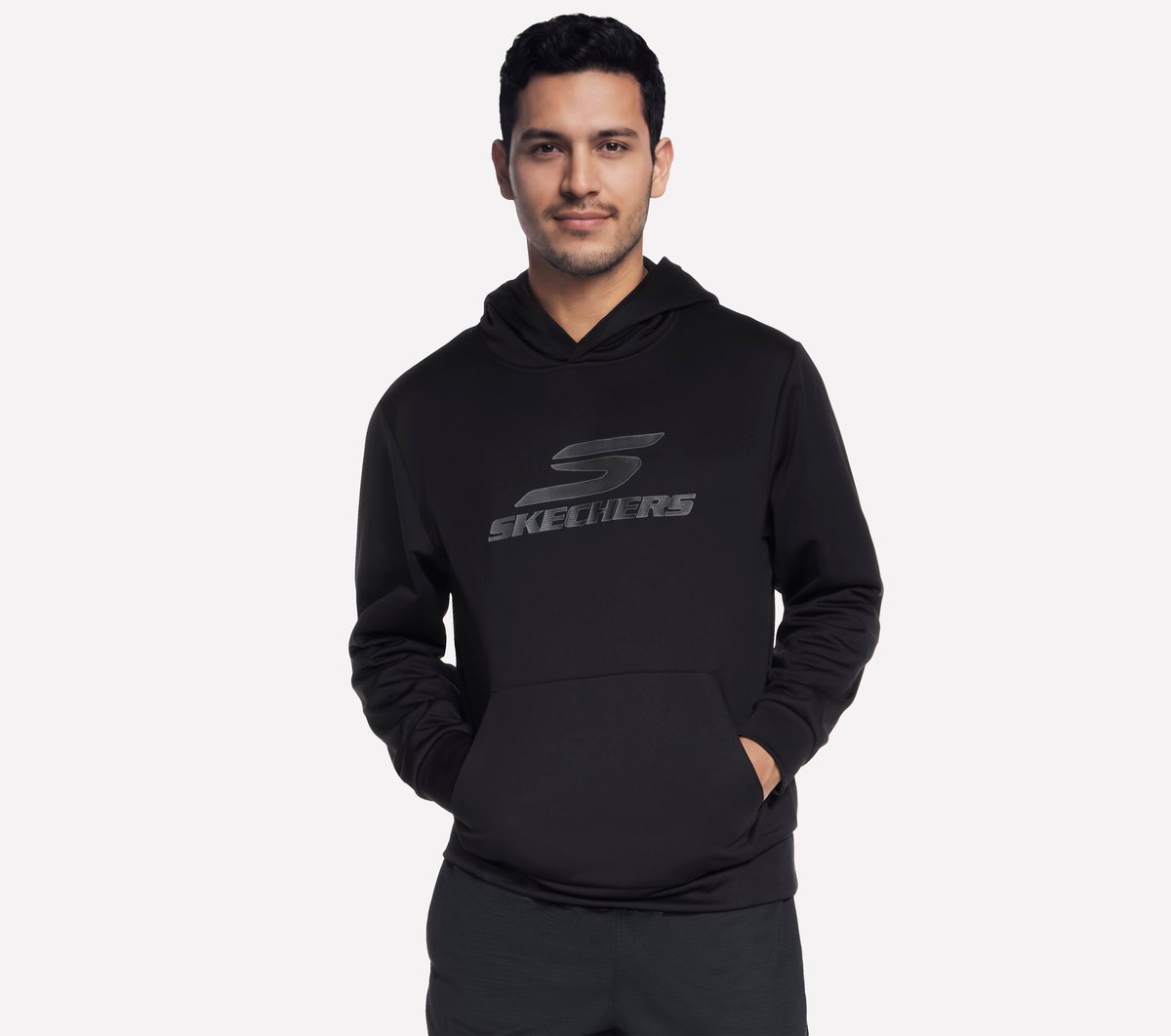 Skechers SkechTech Rally sudadera en Negro, talla Pequeña