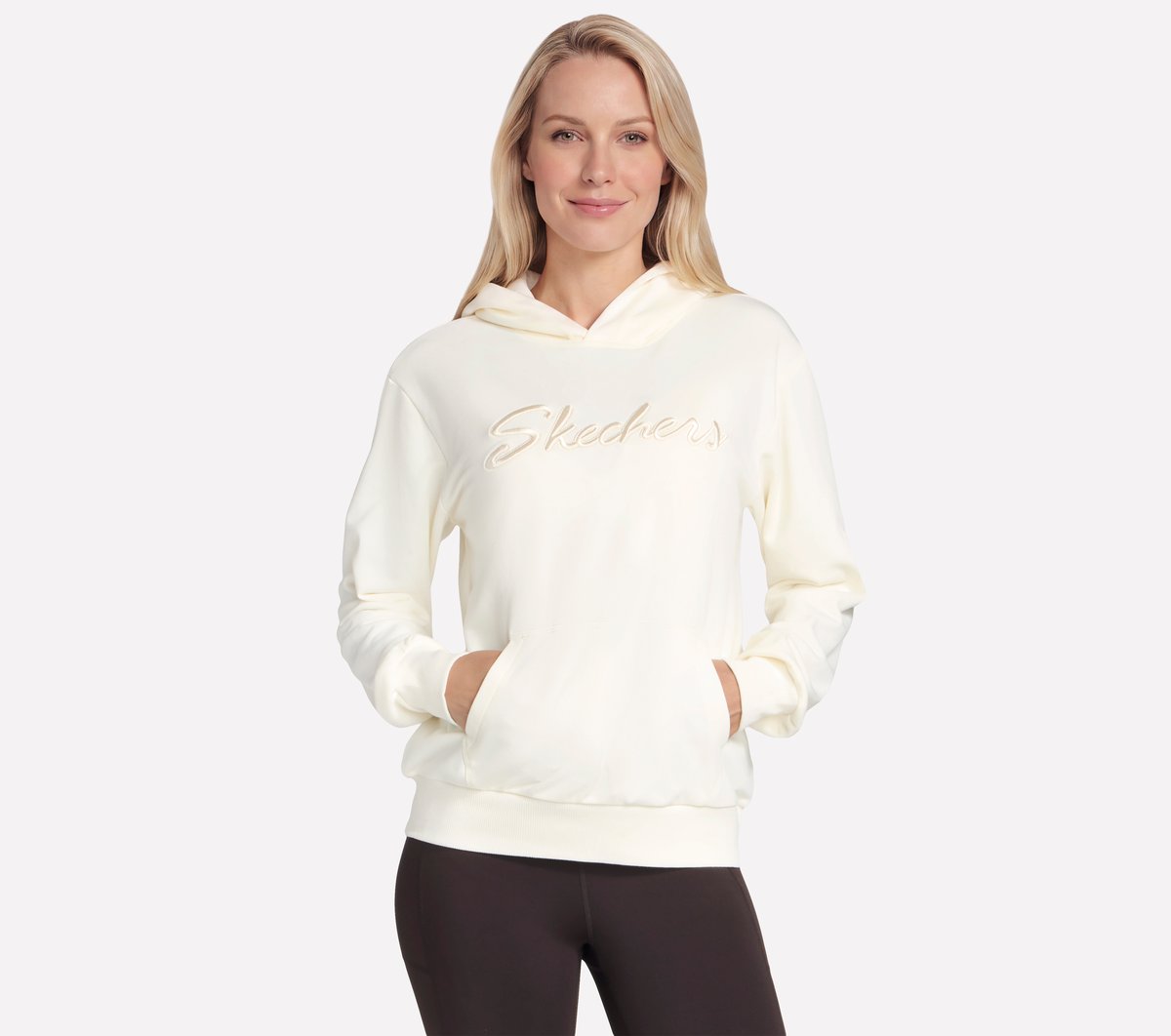 Skechers Logo sudadera en Rota Blanca, talla Media