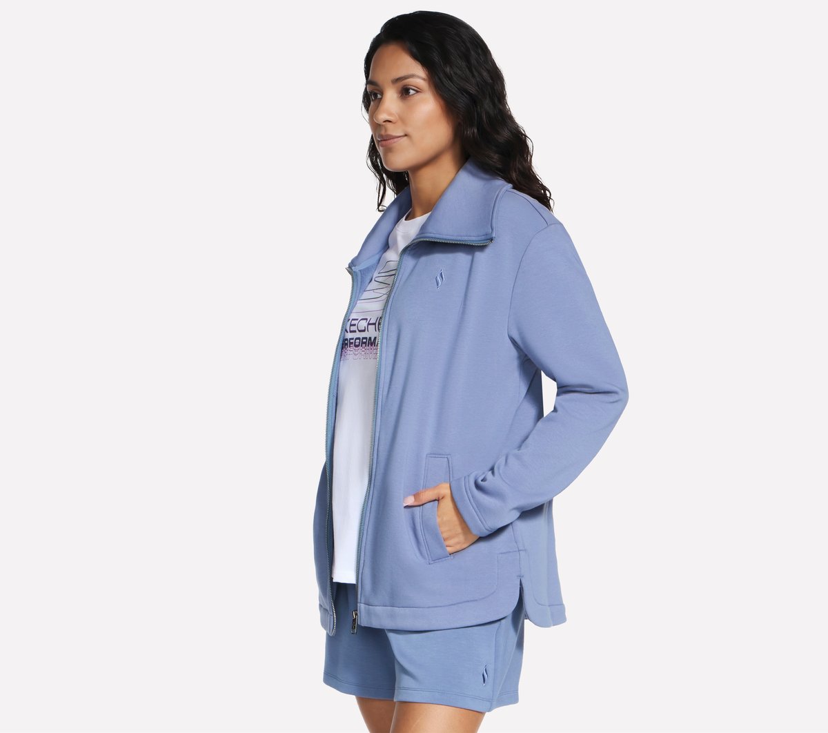 GO SNUGGLE Tunic Full Zip Jacket