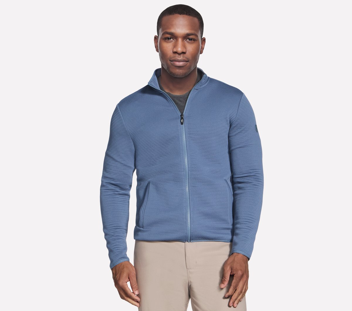 The Hoodless Hoodie Ottoman Jacket — DENIM