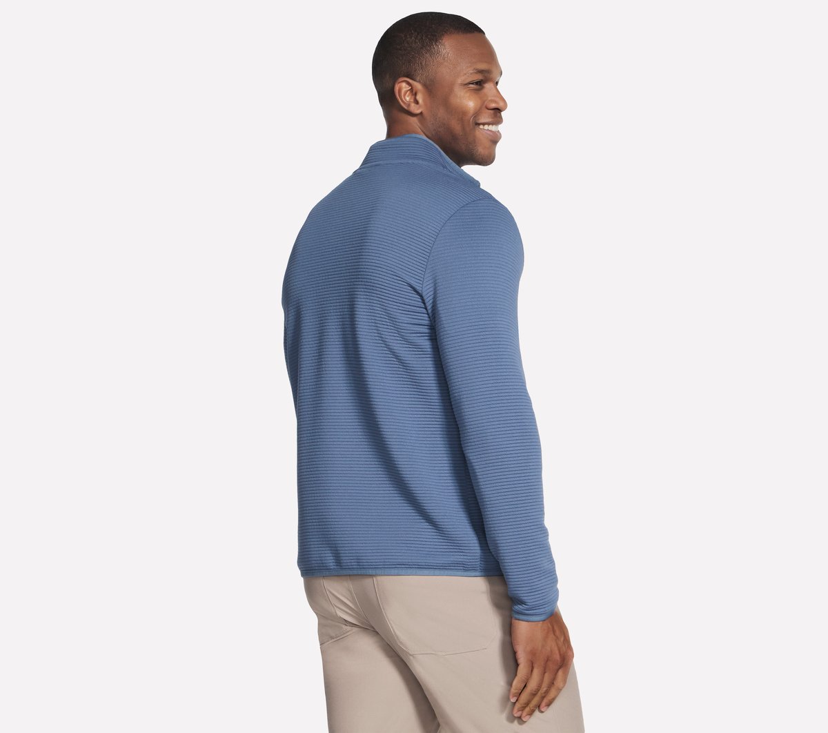 The Hoodless Hoodie Ottoman Jacket — DENIM