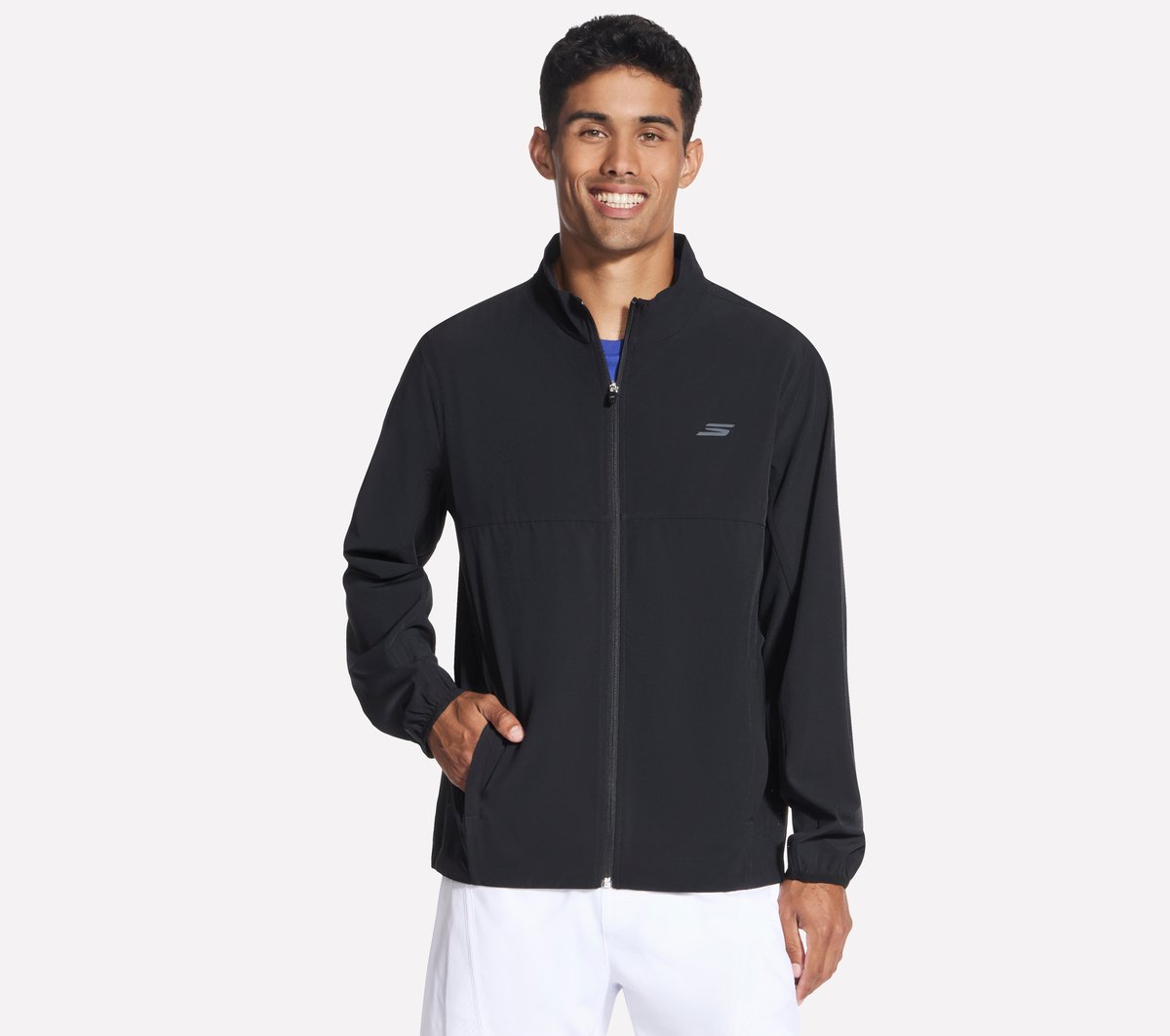 Skechers Premier Deuce chaqueta en Negro, talla Grande