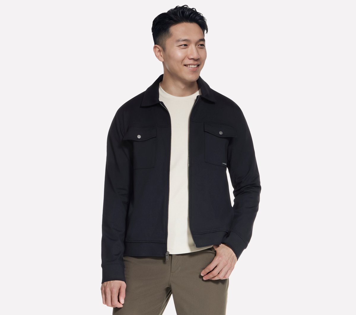 Skechers Men's Controller Jacket In Black