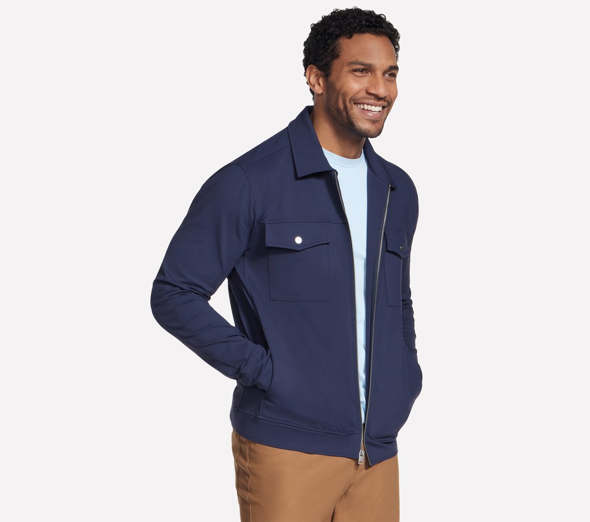 Skechers Men's Controller Jacket In Navy