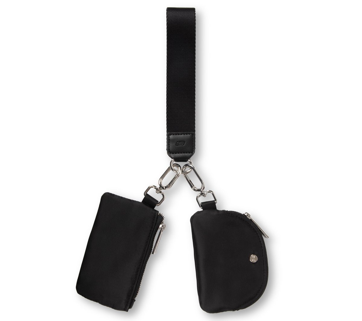 Skechers Keychain Double Pouch w Czarny
