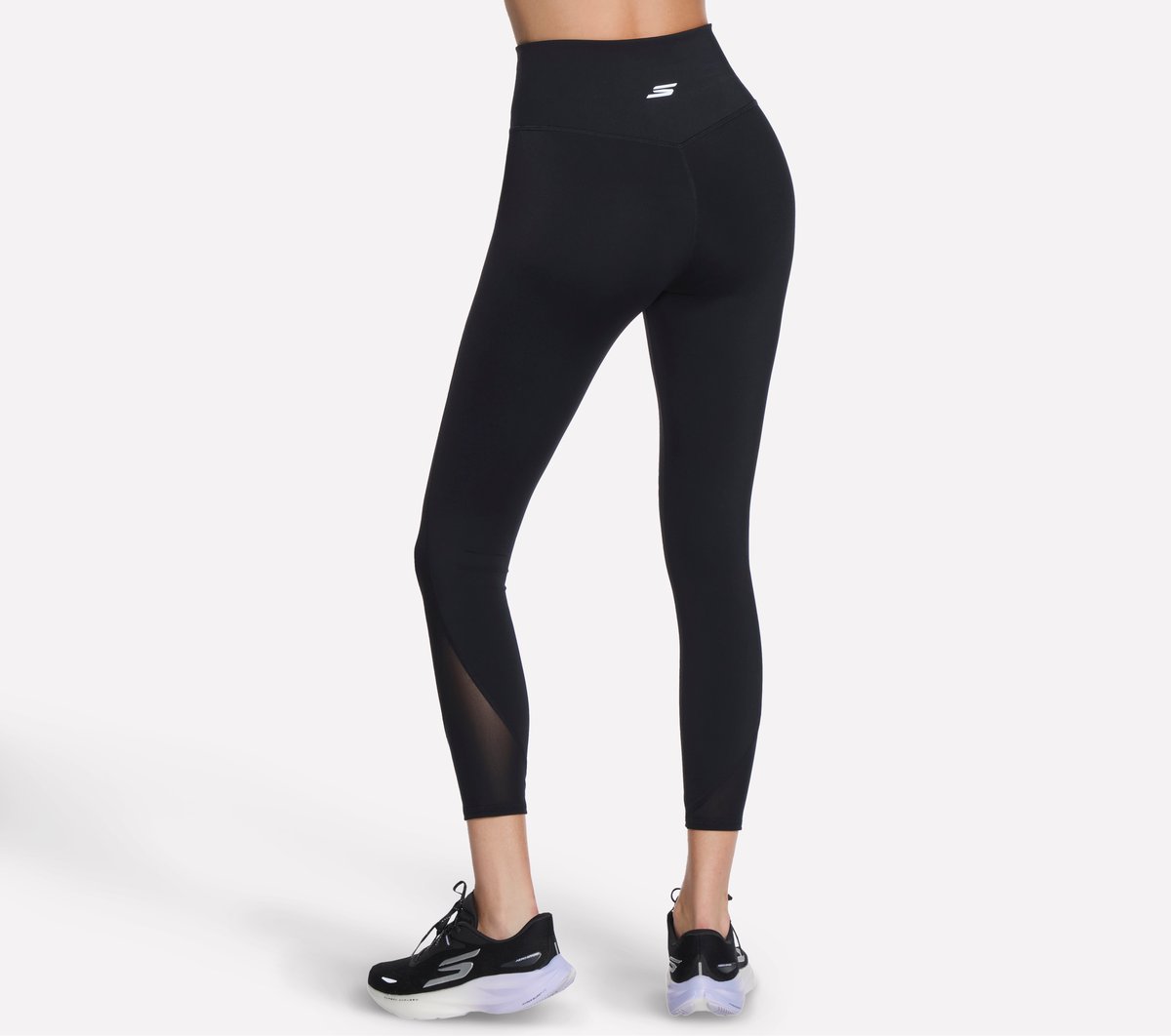 Tempo 7/8 High Waisted Legging — BLACK