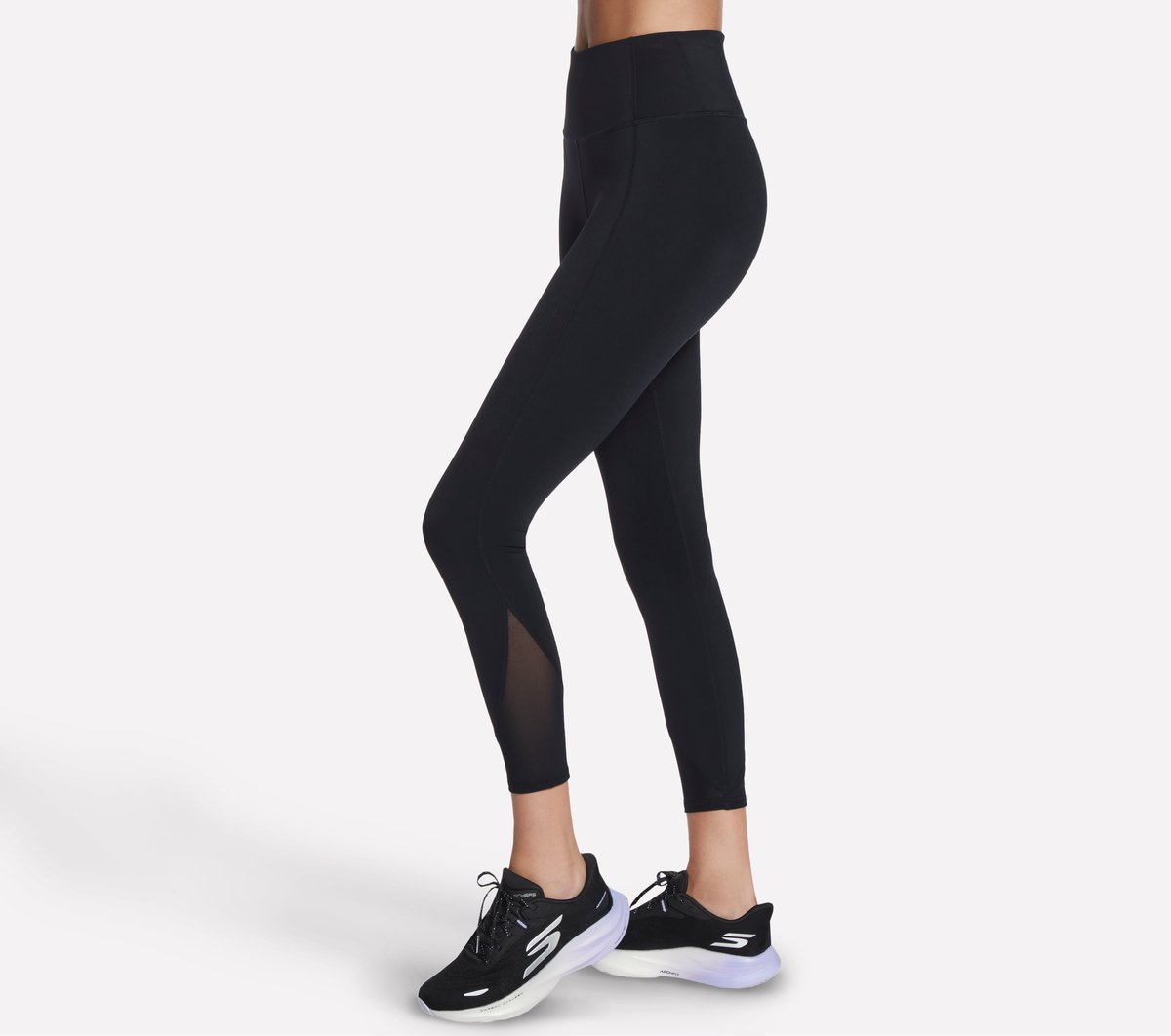 Tempo 7/8 High Waisted Legging — BLACK