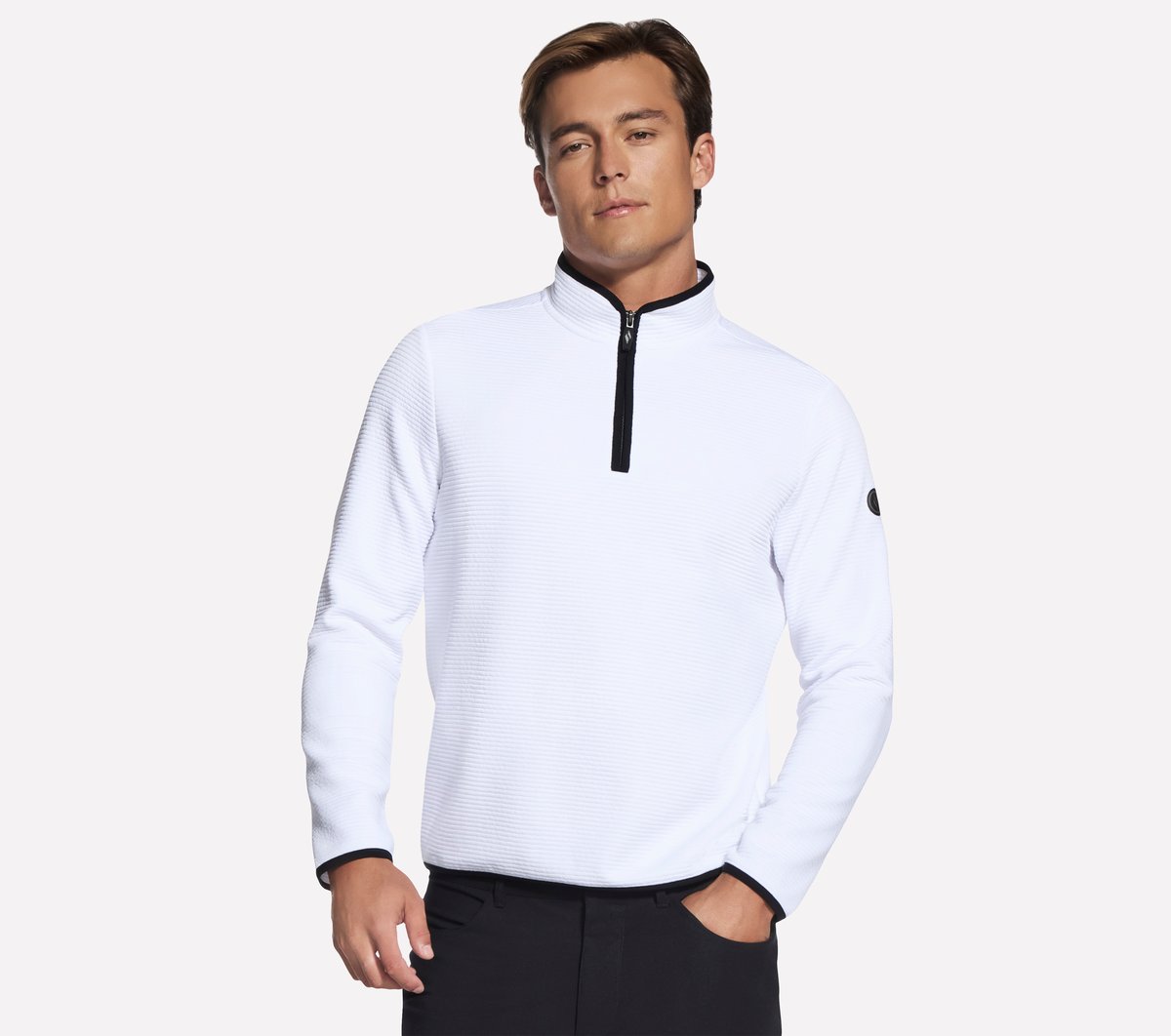 Skechers GO GOLF GO WALK Ottoman Vest en Blanca, talla Grande