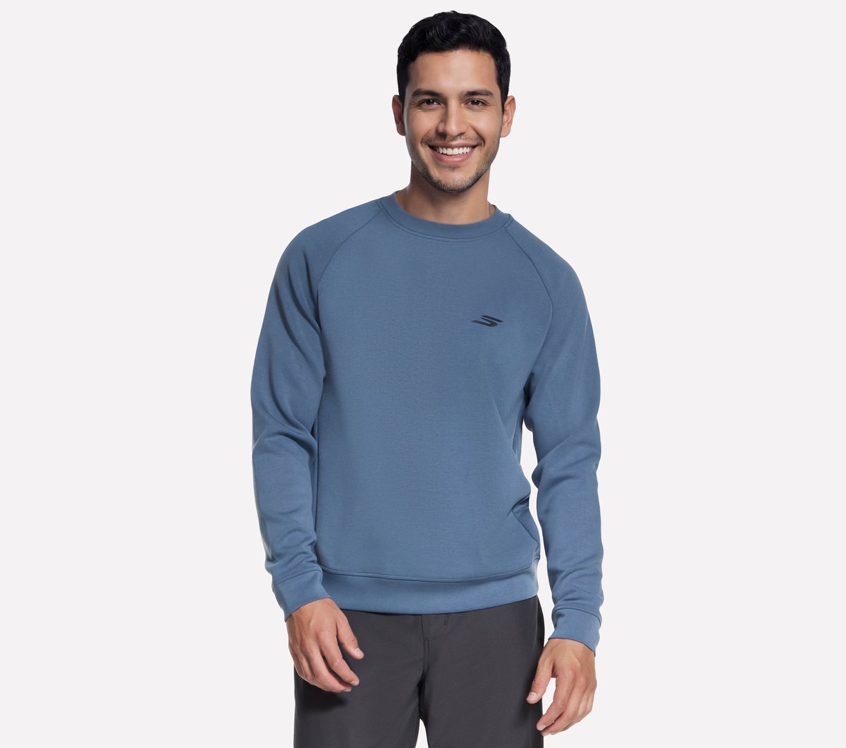 Skechers SKECHCLOUD Elevate Crew en Denim, talla 2XL